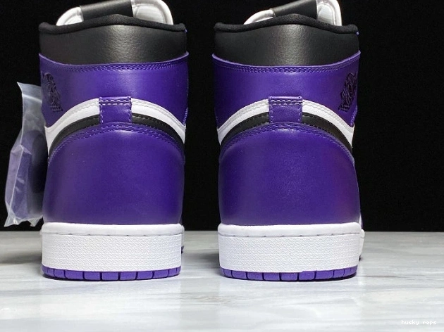 Rep Husky 1 555088-500 Court Air OG Purple Jordan High 0716